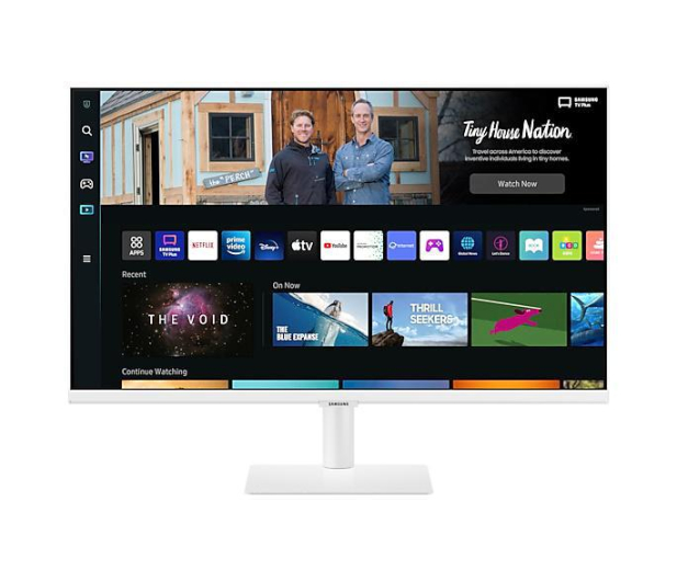 Samsung Smart M5 S27BM501EUX Biały - 1044897 - zdjęcie 2